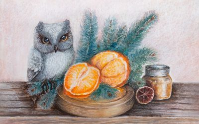 The Best Materials for Winter Still Life Drawing