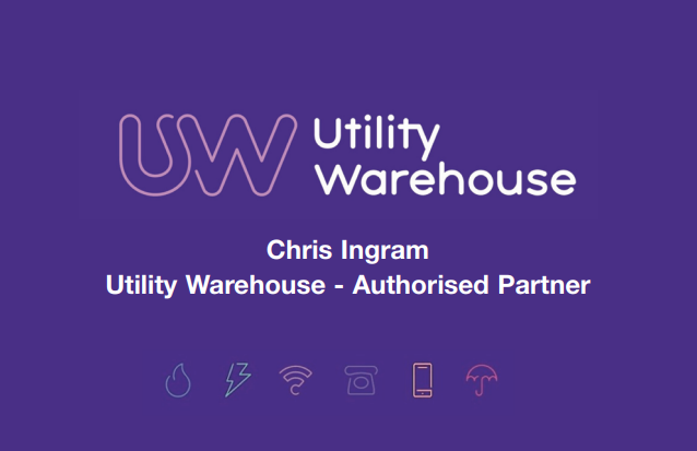 Chris Ingram, (Utility Warehouse) UW Business Card